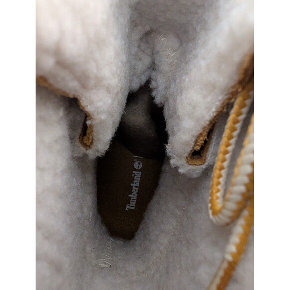 Timberland Women's Boots Size 9.5 Mid Calf Waterproof Brown Lace-up New With Box - Picture 12 of 13